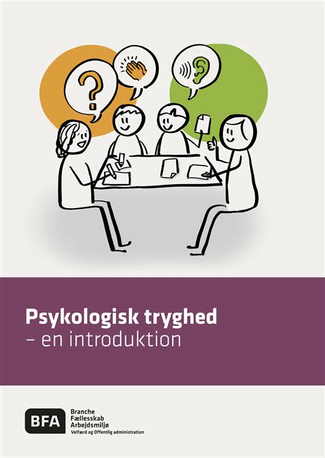 Psykologisk Tryghed En Introduktion Gpo Forlag