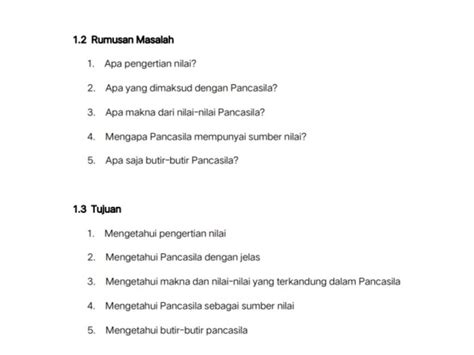 7 Contoh Tujuan Makalah Yang Baik Dan Benar