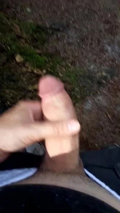 Quick Cumshot Outdoor In The Woods Gay Man Porn XHamster