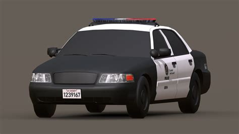 Ford Crown Victoria Police Download Free 3d Model By Maregajavier