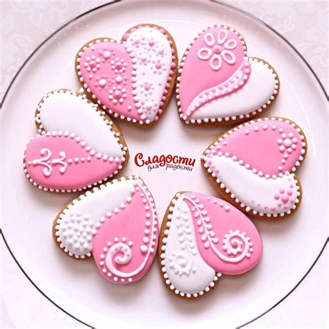 Пряники Валентинки|Киев|Сладости для радости | Lindas galletas ...