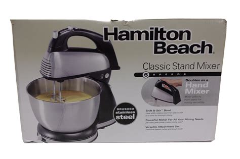 Hamilton Beach 6 Speed Mixer Stand / hand