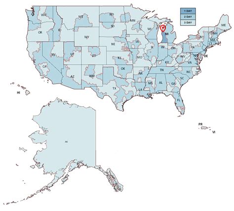 Usps Areas And District Maps