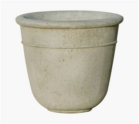 Lulia Cast Stone Planter Pottery Barn