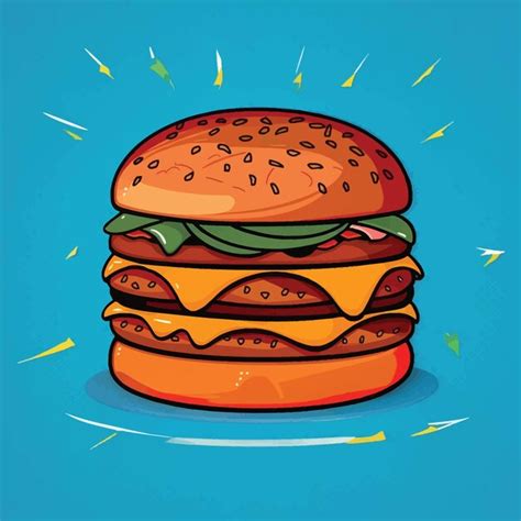 Premium Vector Burger Logo Vector