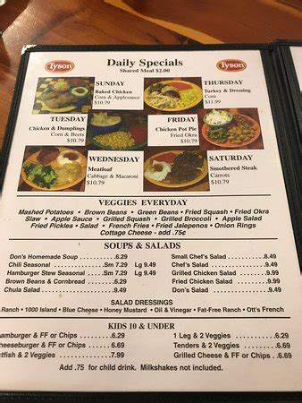 Neal S Cafe Springdale Menu Prices Restaurant Reviews Tripadvisor