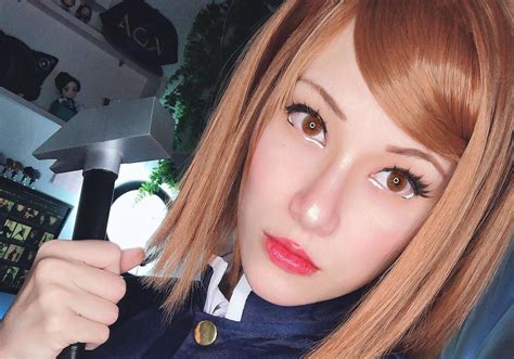 Belo Cosplay Da Nobara De Jujutsu Kaisen Da Cosplayer Brasileira Iwa