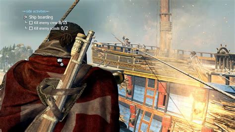 Assassin S Creed Rogue Arctic Naval Combat With Master Shay Assassin Killer Outfit Rtx 3080