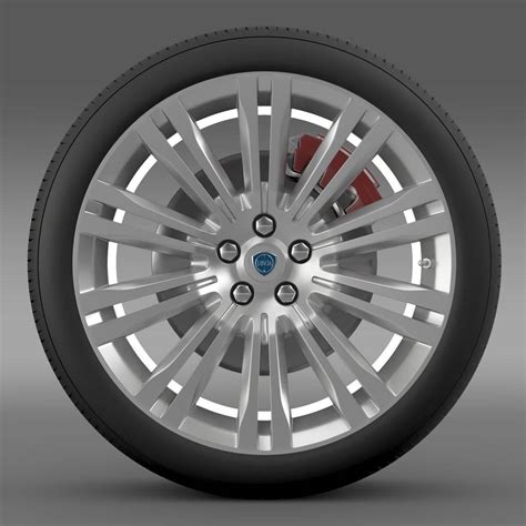 Lancia Thema 2014 Wheel - 3D Model by Creative Idea Studio