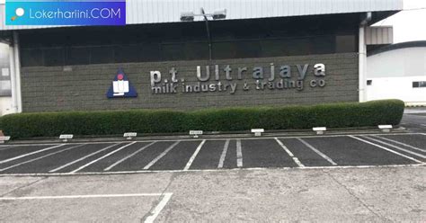 Lowongan Operator Produksi PT Ultrajaya Milk Industry Tbk ...