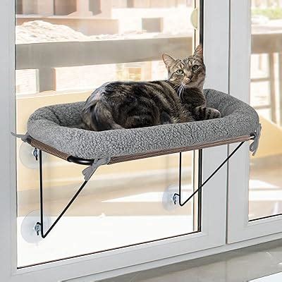 Perchoir De Fen Tre Pour Chat Sifter Avec Support Sous M Tal Hamac Un