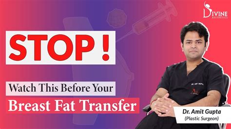 Stop Watch This Before Your Breast Enlargement With Fat Transfer 🧪 Dr