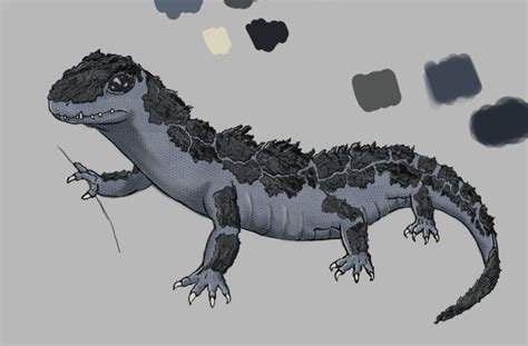 Salamander concept art | Monster concept art, Concept art, Creature design