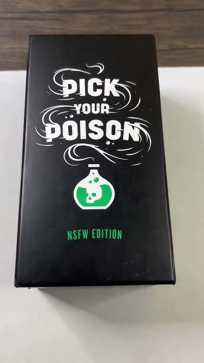 Pick Your Poison Nsfw Edition Part 83 💀☠️🔞 Shorts Youtube