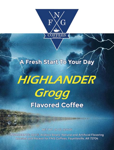 FNG Coffees- Highlander Grogg Flavored Coffee- Ground - Walmart.com