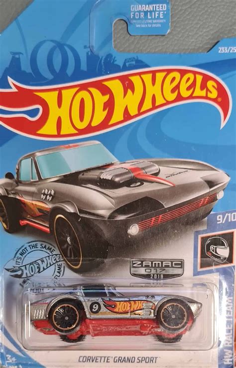 Hot Wheels A Race Team Corvette Grand Sport Zamac Universo Hot Wheels
