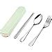 Amazon Portable Reusable Flatware Set Travel Camping Cutlery Set