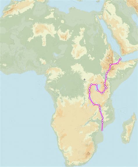 Map Of Africa Great Rift Valley : Geology - Ohio research scientists ...