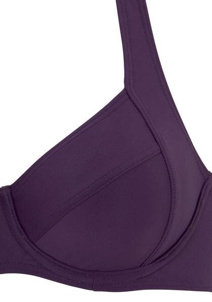 LASCANA Bügel Bikini Annelie lila Cup C 40