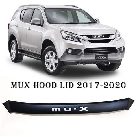 Aeromax Isuzu MUX Mu X 2016 2020 Front Hood Lid Hood Shield Ornament