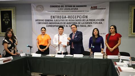 ENTREGA ASE AL CONGRESO PAQUETE DE INFORMES INDIVIDUALES DE AUDITORÍA Y