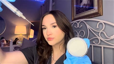 Asmr Doctor Roleplay Youre Sick In Bed 👩🏻‍⚕️💉😷🩺 Youtube