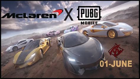 Pubgm X Mclaren Collaboration Mclaren Pubg Mobile June