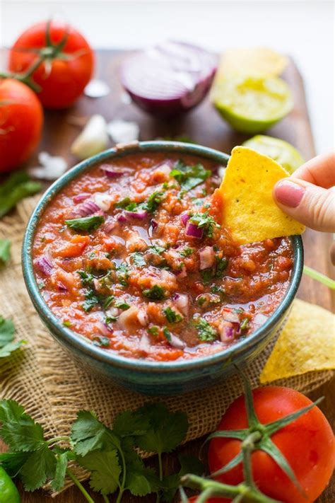 Fresh Tomato Salsa A Saucy Kitchen