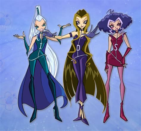 Trix Witches Winx Winx Club Trio Halloween Costumes Hot Halloween Outfits