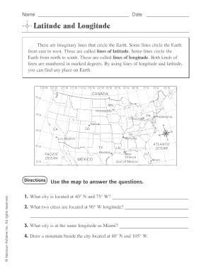 Fillable Online Latitude And Longitude Copperas Cove Isd Fax Email