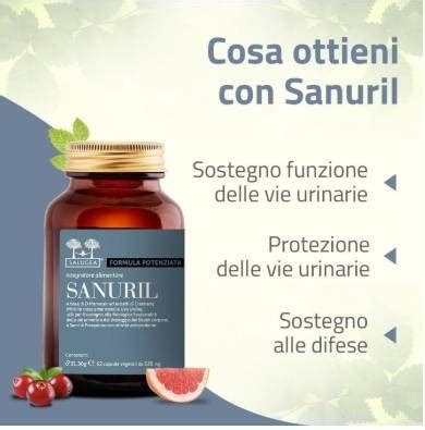 Salugea Sanuril Formula Potenziata Capsule