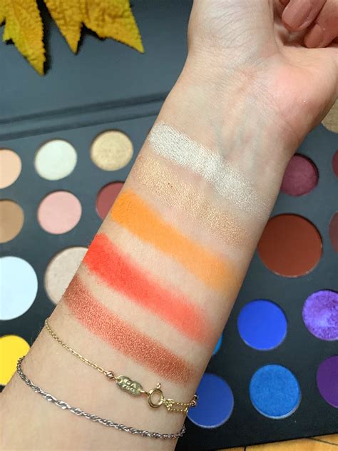 Morphe X James Charles Artistry Palette Review And Swatches