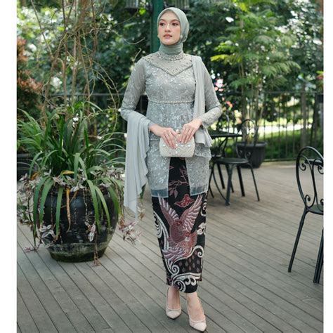 Jual Kaluna Kebaya Modern Kebaya Wisuda Set Tunik Terbaru Trendy