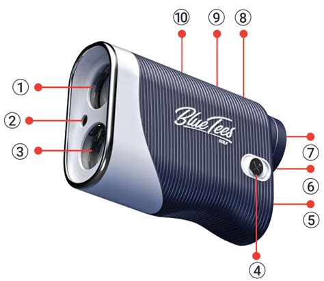 Max Blrfgs Mnw Blue Tees Golf Series Rangefinder User Manual