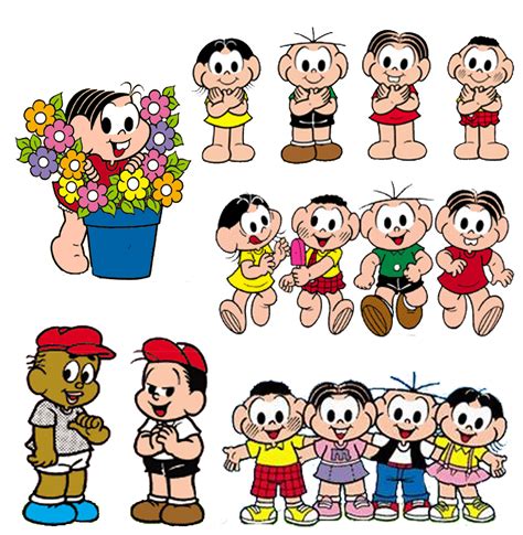 Turma Da Mônica Personagens Femininos - 6