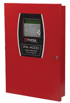 Potter Ipa Fire Alarm Control Panel Owner S Manual