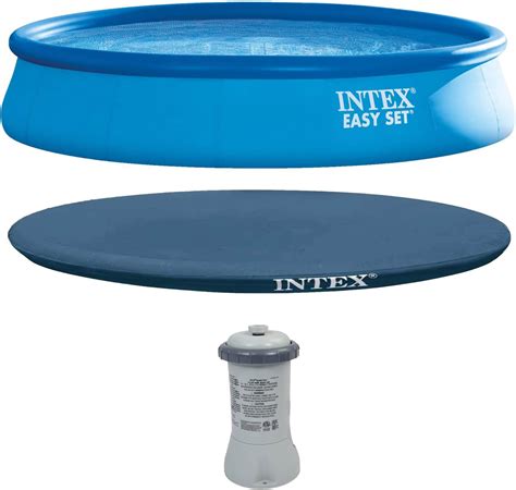 Intex Easy Set 12 Foot By 30 Inch Round Pool Set Patio Lawn And Garden