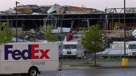 Tornadoes Damage Homes Fedex Facility In Southwest Michigan Ap News