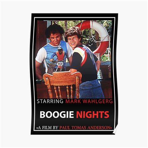 "Boogie Nights Poster" Poster for Sale by ShiiinkySenwa | Redbubble