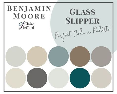 Glass Slipper By Benjamin Moore Interior Paint Color Palette Interior