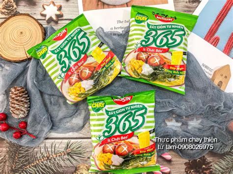 Mì Gói Chay Ăn Liền 365 Vị Súp Miso Rong Biển Nhật Bản Ít Béo Gói 66G ...