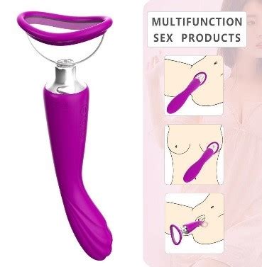 Succionador Y Vibrador De Vagina Clitoris Senos Alon G Spot Sex