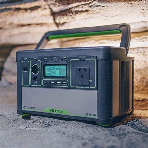 Goal Zero Yeti 400 Lithium Portable Power Station Snowys Outdoors