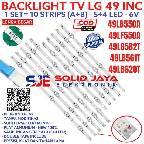 Jual Backlight Tv Led Lg Inc Lb Lf Lb Lb Lb