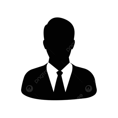 Silhouette Of Businessmanprofessional Profile Image Logo Template For Business Icon Vector ...