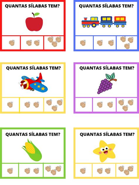Boneca Tem Quantas Sílabas - Quantas Sílabas Tem | PDF