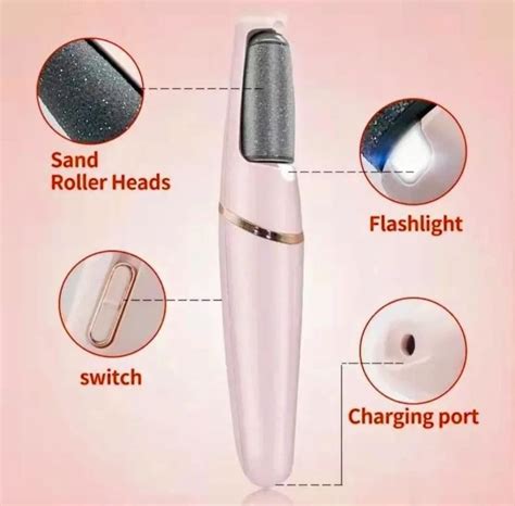 Manual Pedi Electronic Pedicure Tool Flawless Pedi Roller For