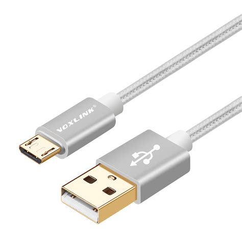 Original 5V 2A Micro USB Cable VOXLINK USB Charger Cable For Samsung