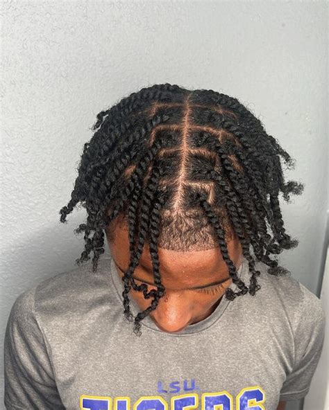 Men Two Strand Twists For Stylish Locks Hood Mwr