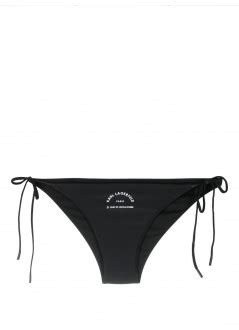 Karl Lagerfeld String Bikini Bottoms W Logo W Talla L